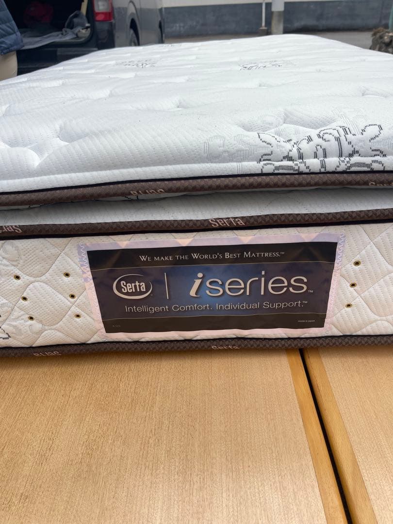 Serta iSeries セミダブルマットレス　ベッド