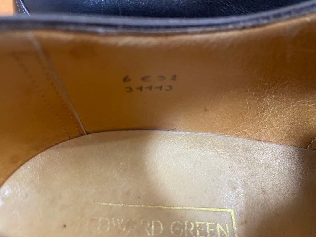 【極美品・旧工場製】EDWARD GREEN DOVER 6E 32ラスト