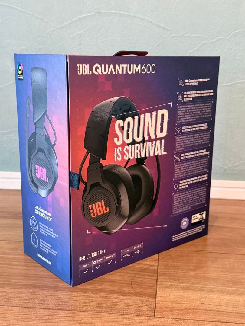 【美品】JBL Quantum 600 ゲーミングヘッドセット