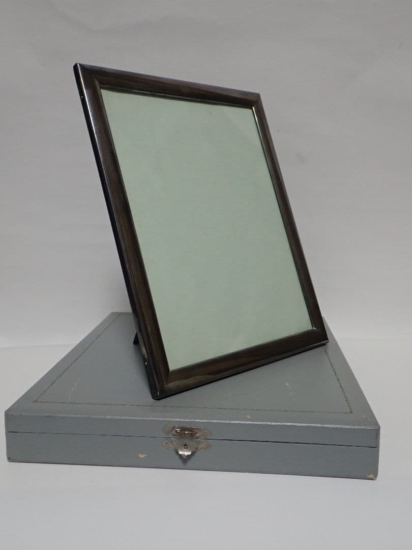 フォトフレーム6 木枠銀張り MGK森銀器