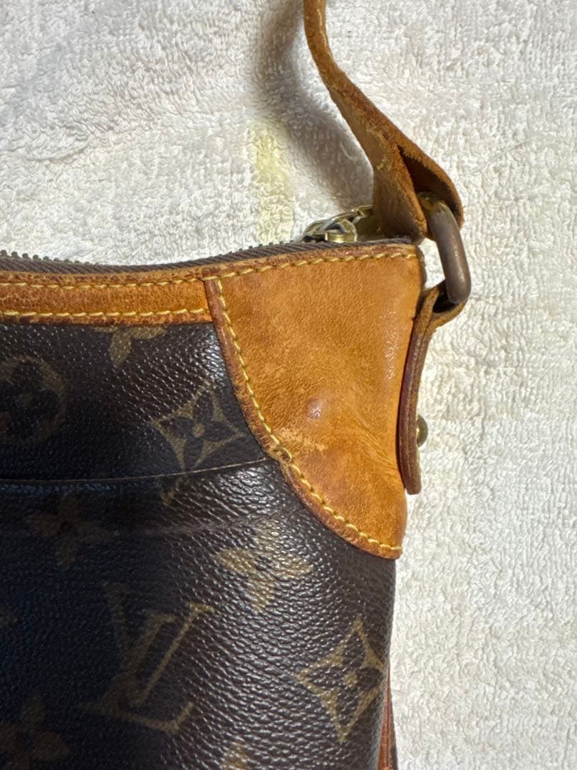中古品】ルイヴィトン モノグラム ショルダーバッグ 紐切れあり