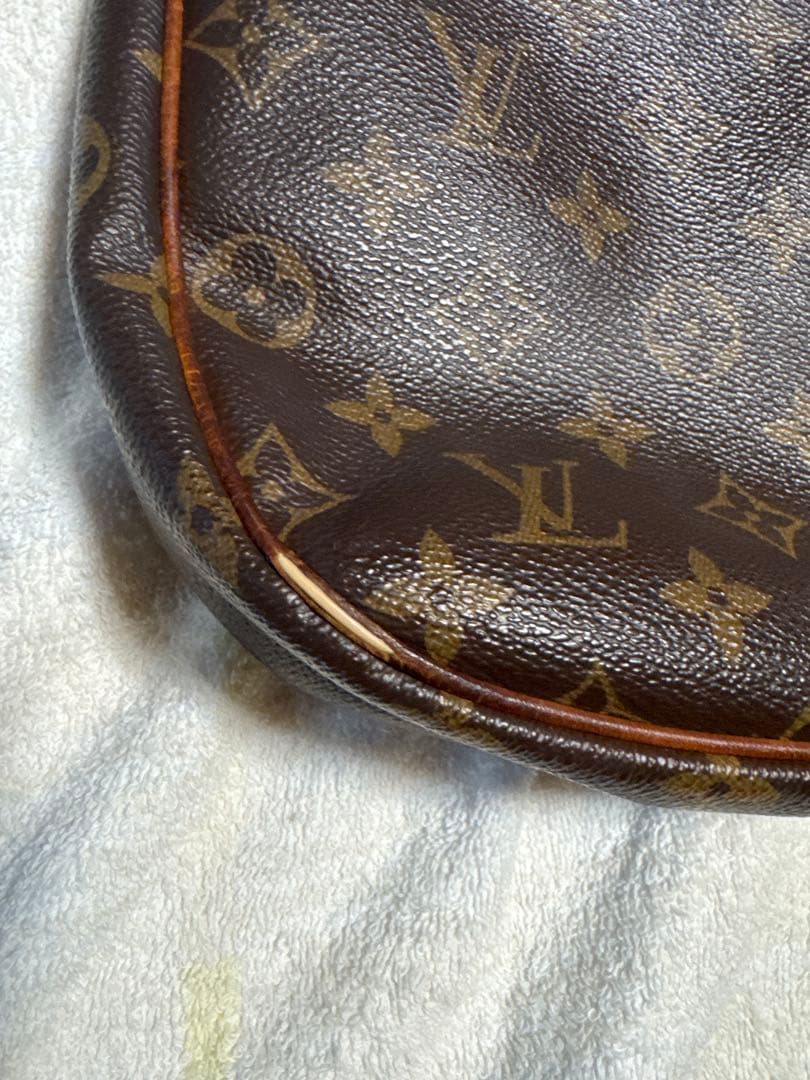 中古品】ルイヴィトン モノグラム ショルダーバッグ 紐切れあり