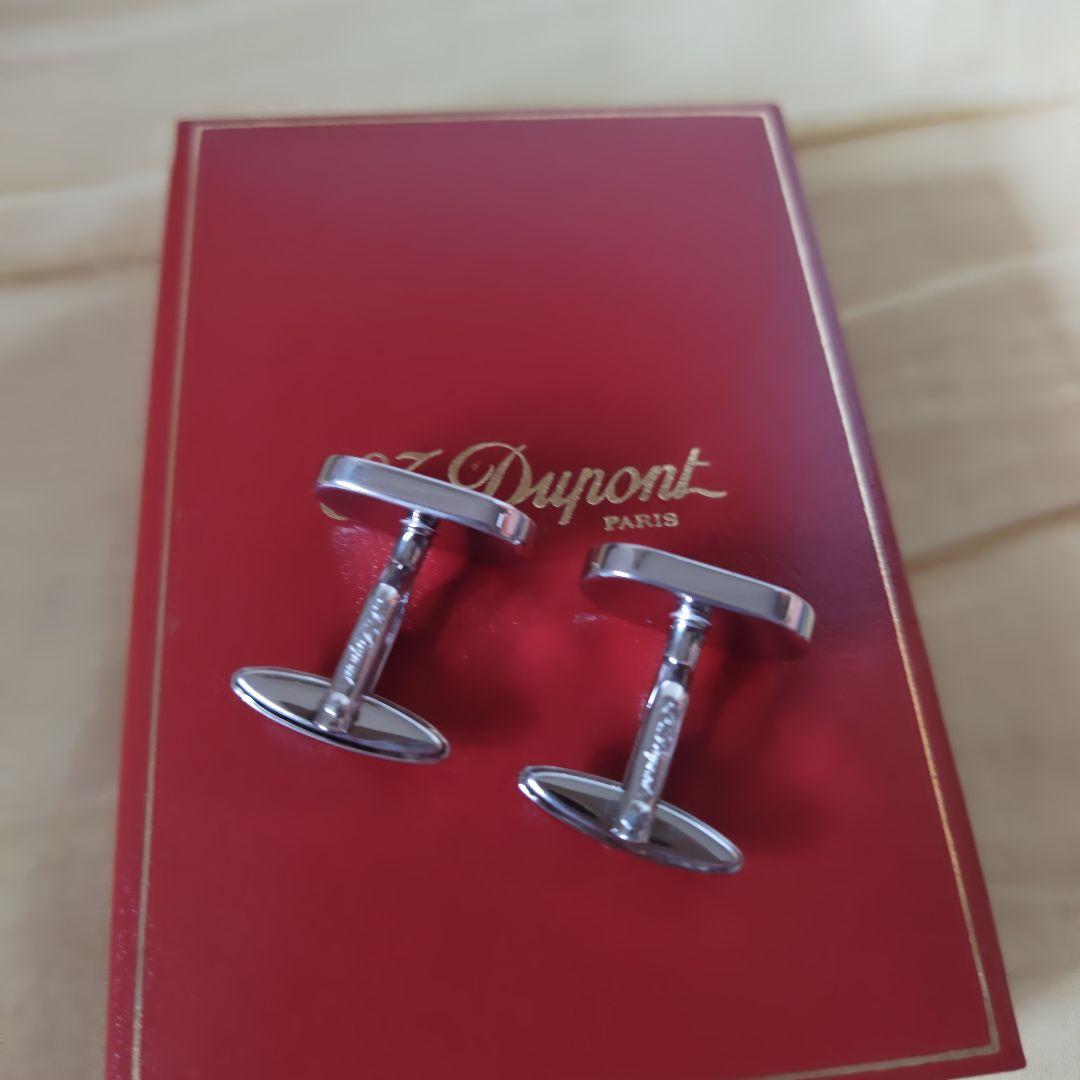 【極美品】デュポン　Ｄロゴ　カフス　ゴールド　シルバー　セット　カフリンクス
