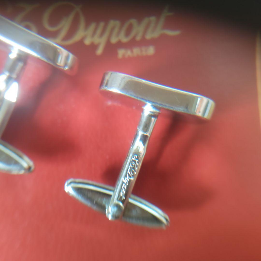 【極美品】デュポン　Ｄロゴ　カフス　ゴールド　シルバー　セット　カフリンクス