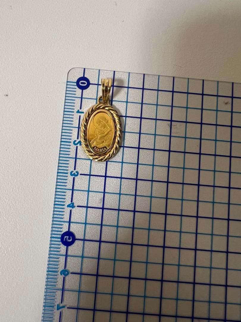 殿k18金 24純金 ペンダント