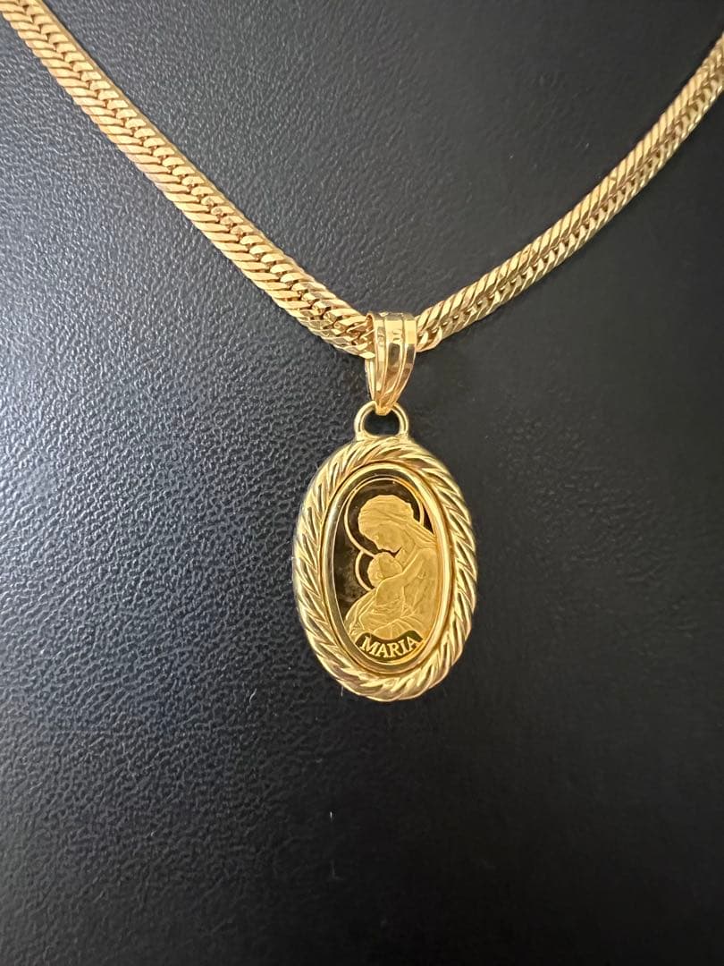 殿k18金 24純金 ペンダント