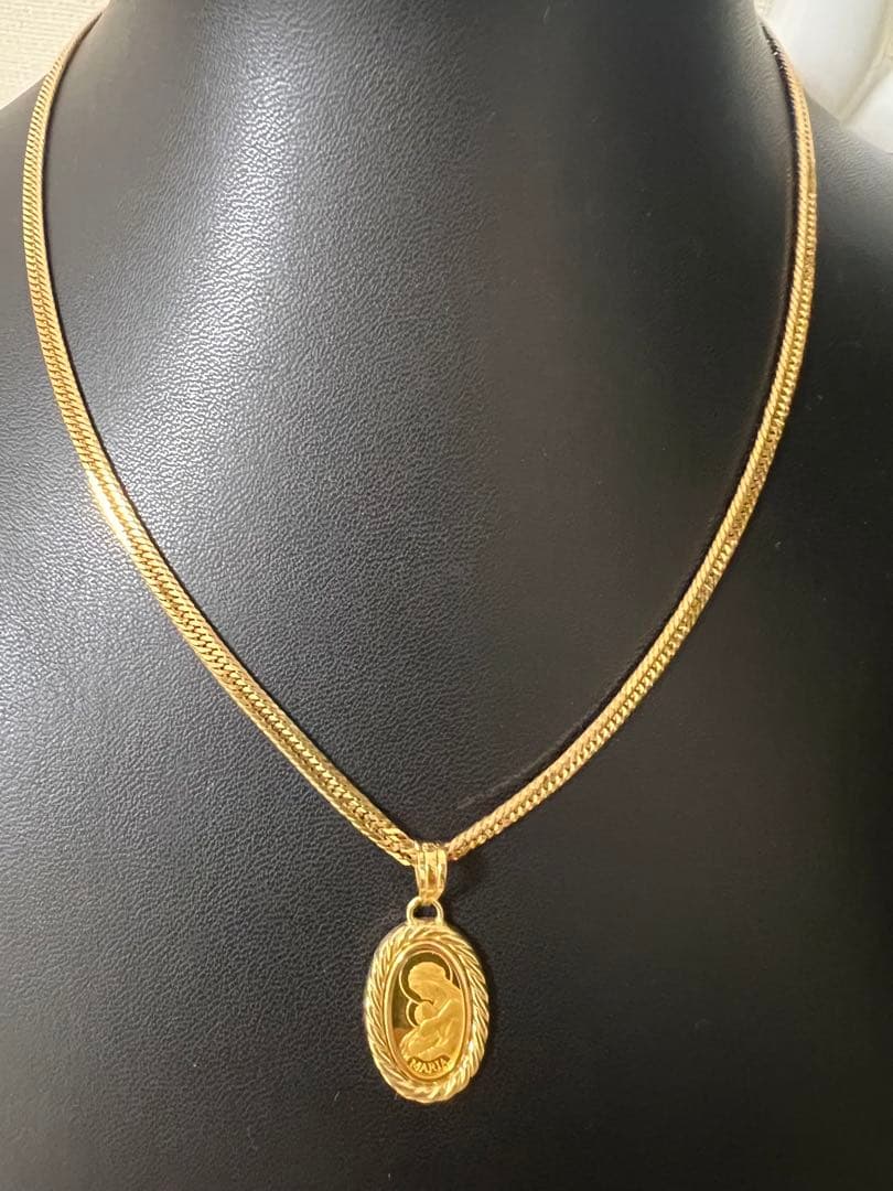 殿k18金 24純金 ペンダント