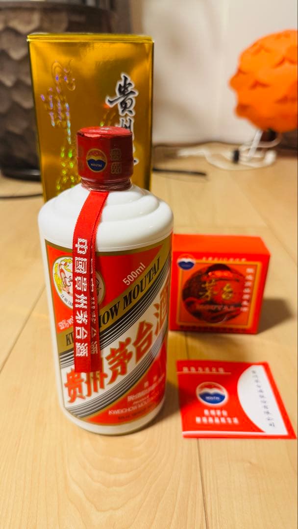 貴州茅台酒　MOUTAI 白酒天女ラベル500ml