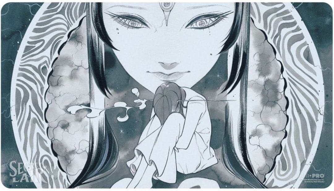 peach momoko 夢まみれ UltlaPro製 プレイマット