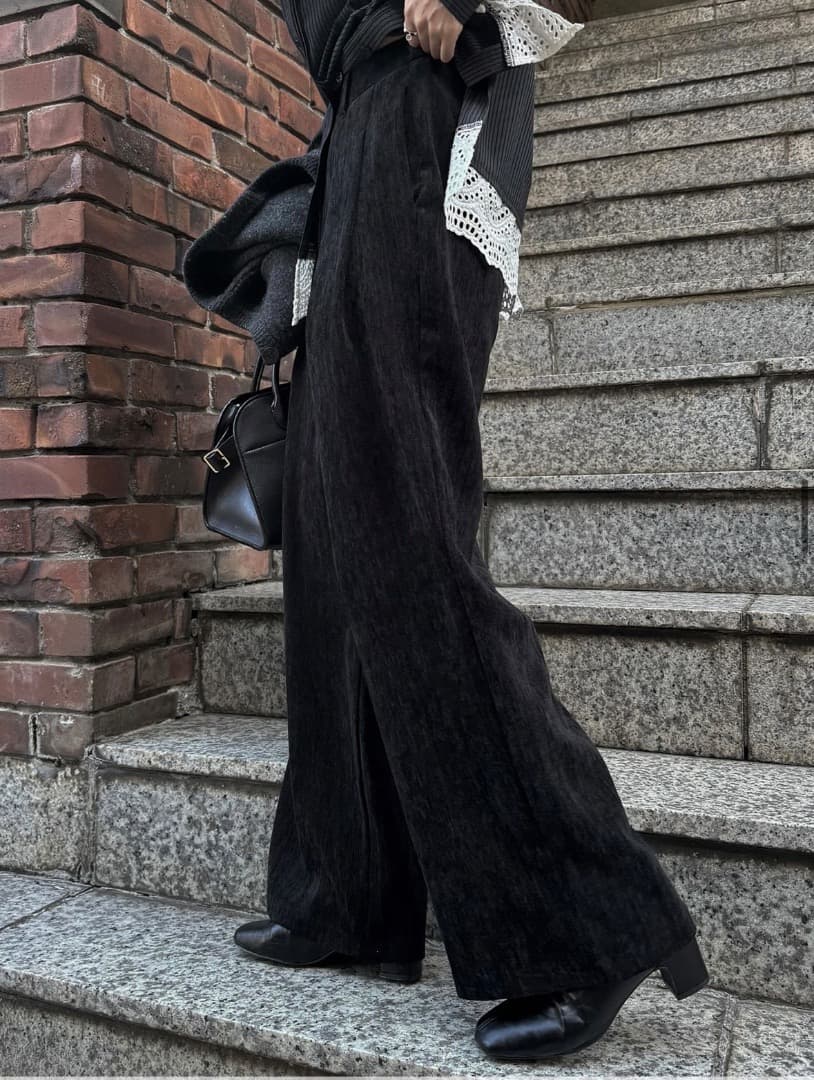 パンツ brushed comfort slacks PT