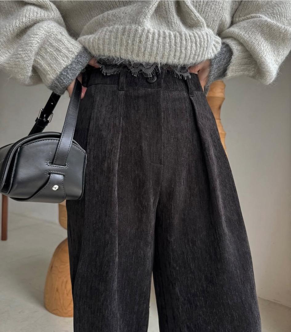 パンツ brushed comfort slacks PT