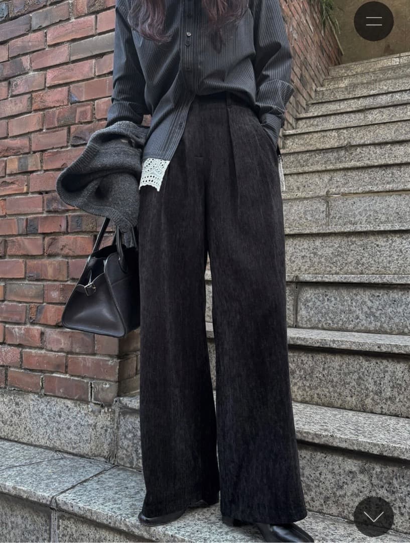 パンツ brushed comfort slacks PT