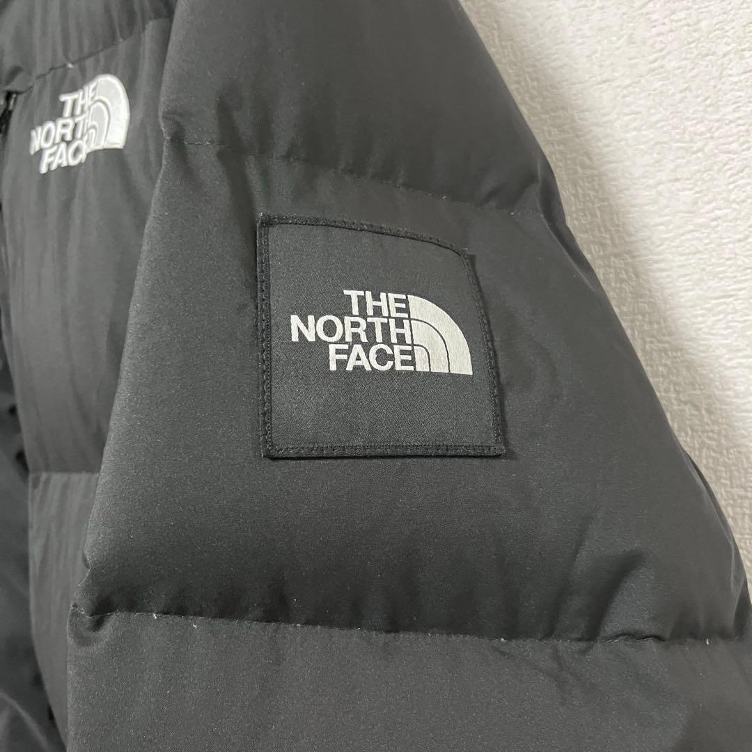 ノースフェイス ロングダウンジャケット メンズXL ブラック ベンチコート