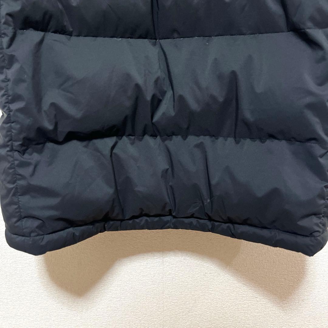 ノースフェイス ロングダウンジャケット メンズXL ブラック ベンチコート