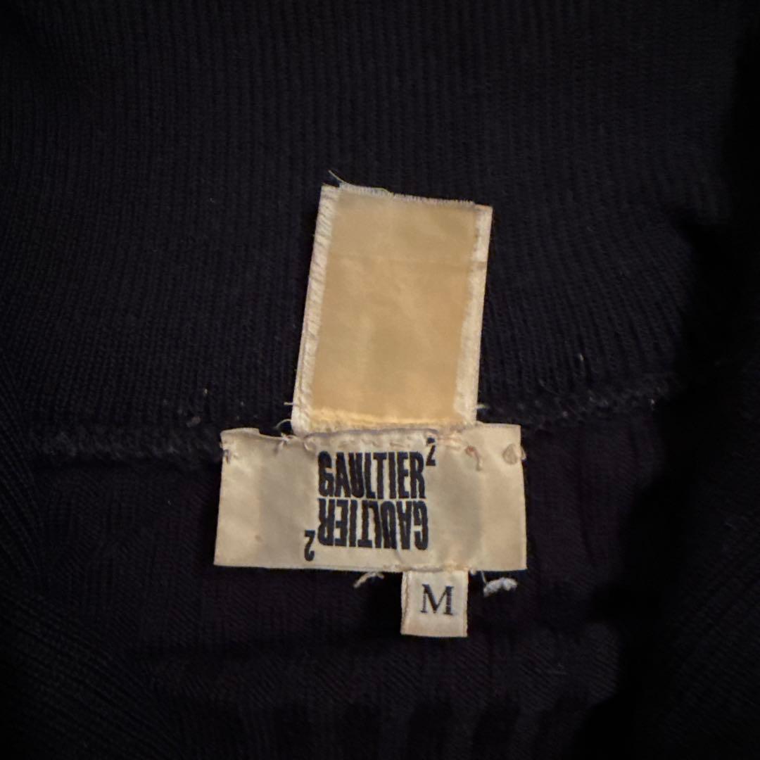 Gaultier M ジップ付きセーター