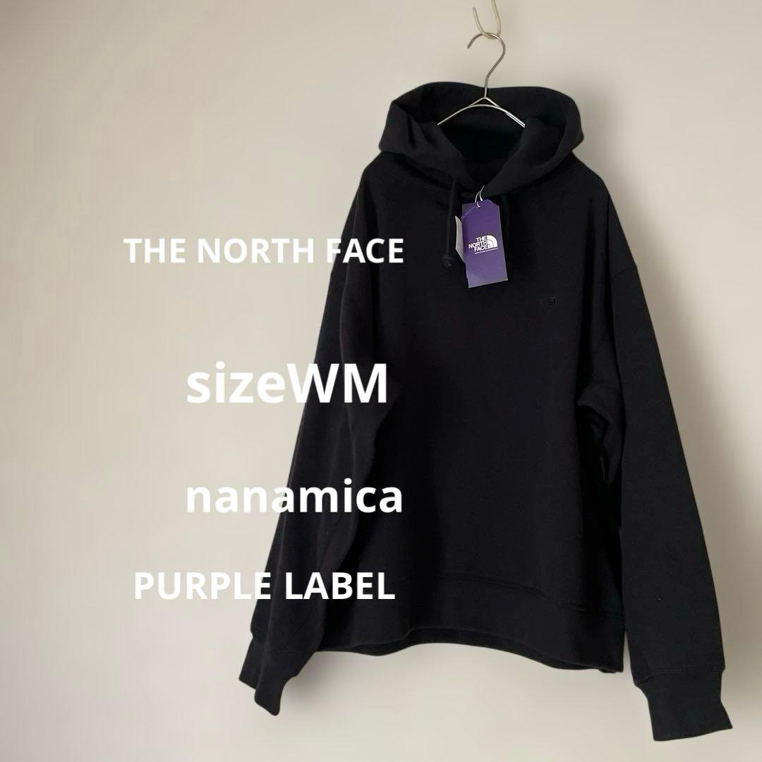 新品タグ付きノースフェイスパープルレーベル フィールドフーディレディース