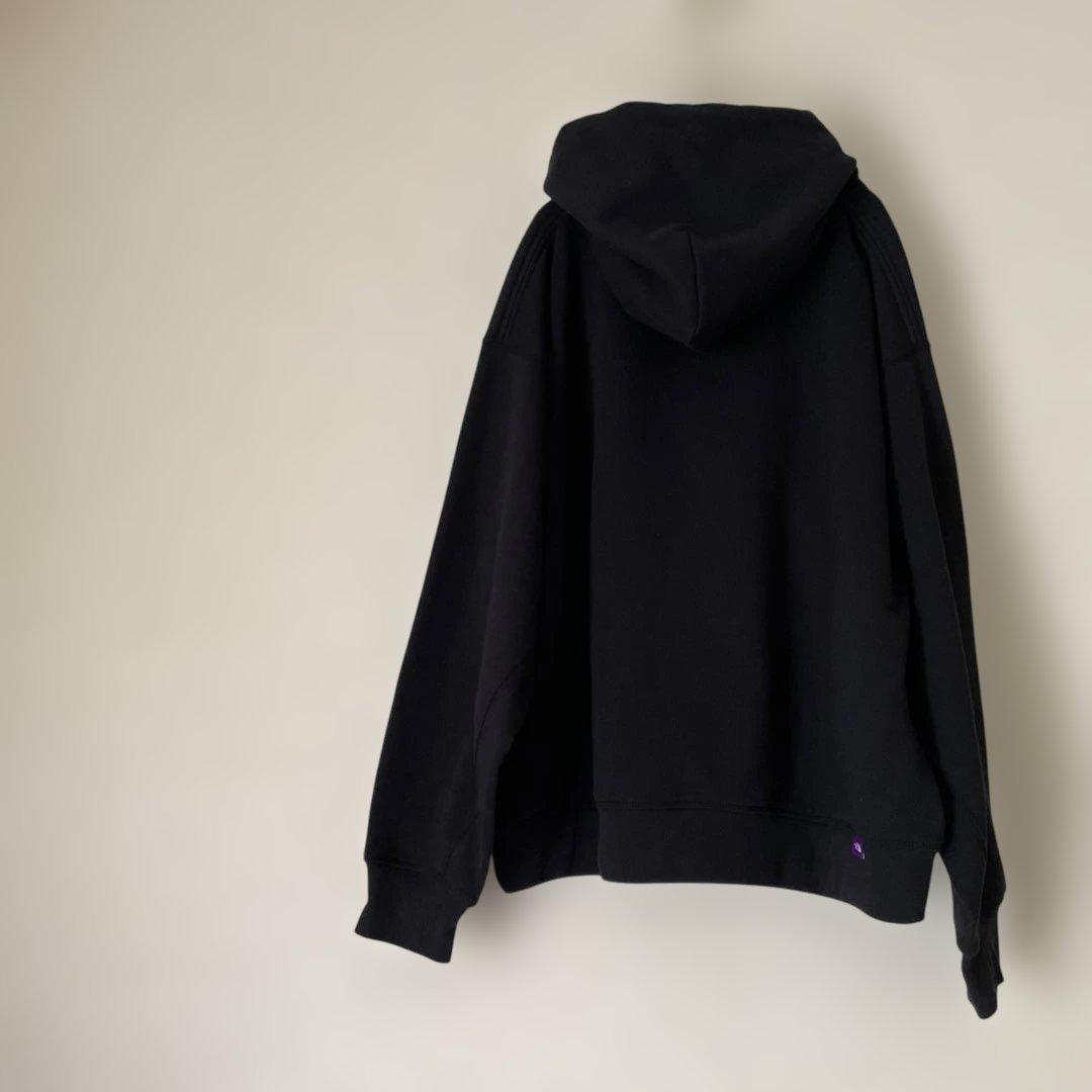 新品タグ付きノースフェイスパープルレーベル フィールドフーディレディース