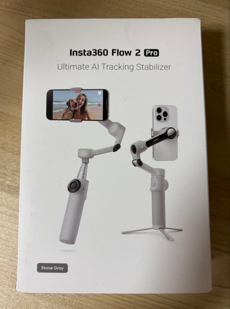 【使用1回、早い者勝ち！】Insta360 Flow 2 Pro