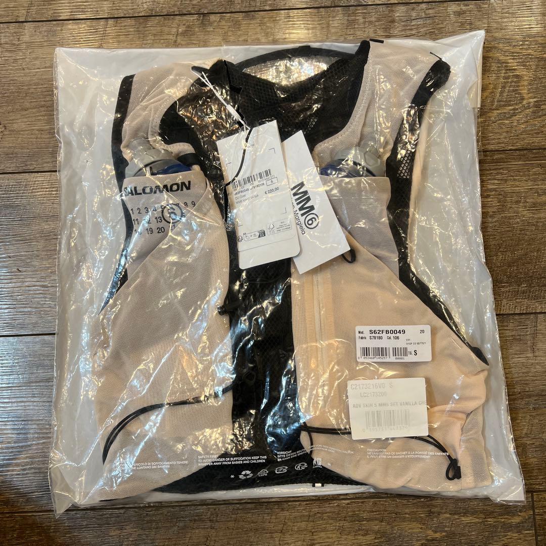 mm6×Salomonサロモン トレイルランニング ベスト ジレ サイズS