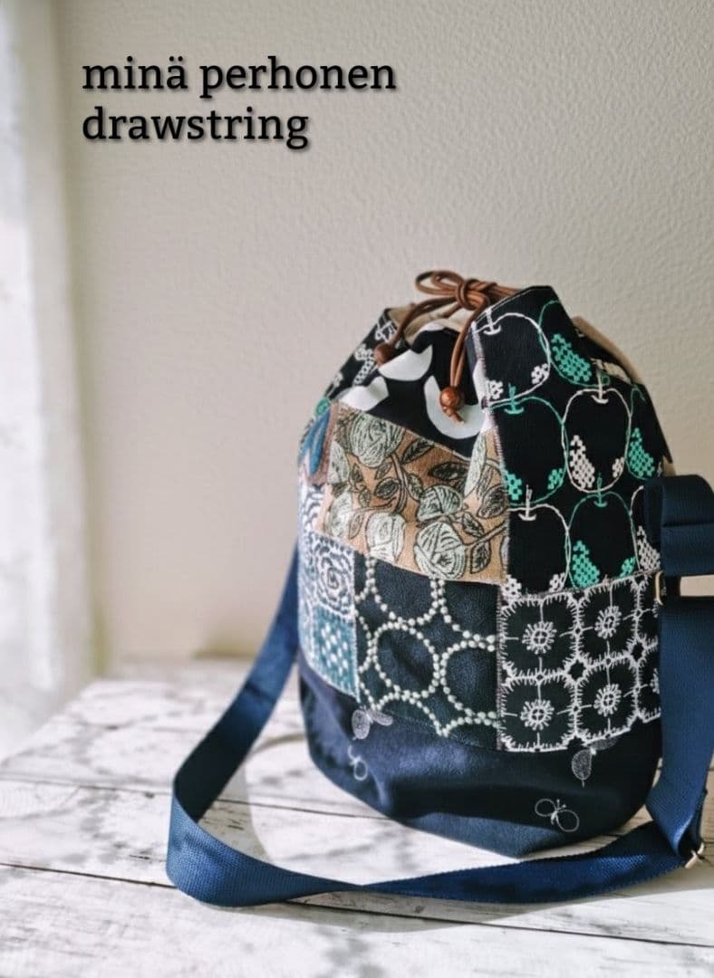 【再販ナシ】伊勢丹限定 ミナペルホネン anone-anone ドローストリング