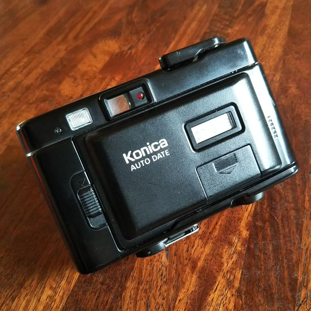 Konica コニカ c35 EF3D フィルムカメラ 正常動作品 ブラック