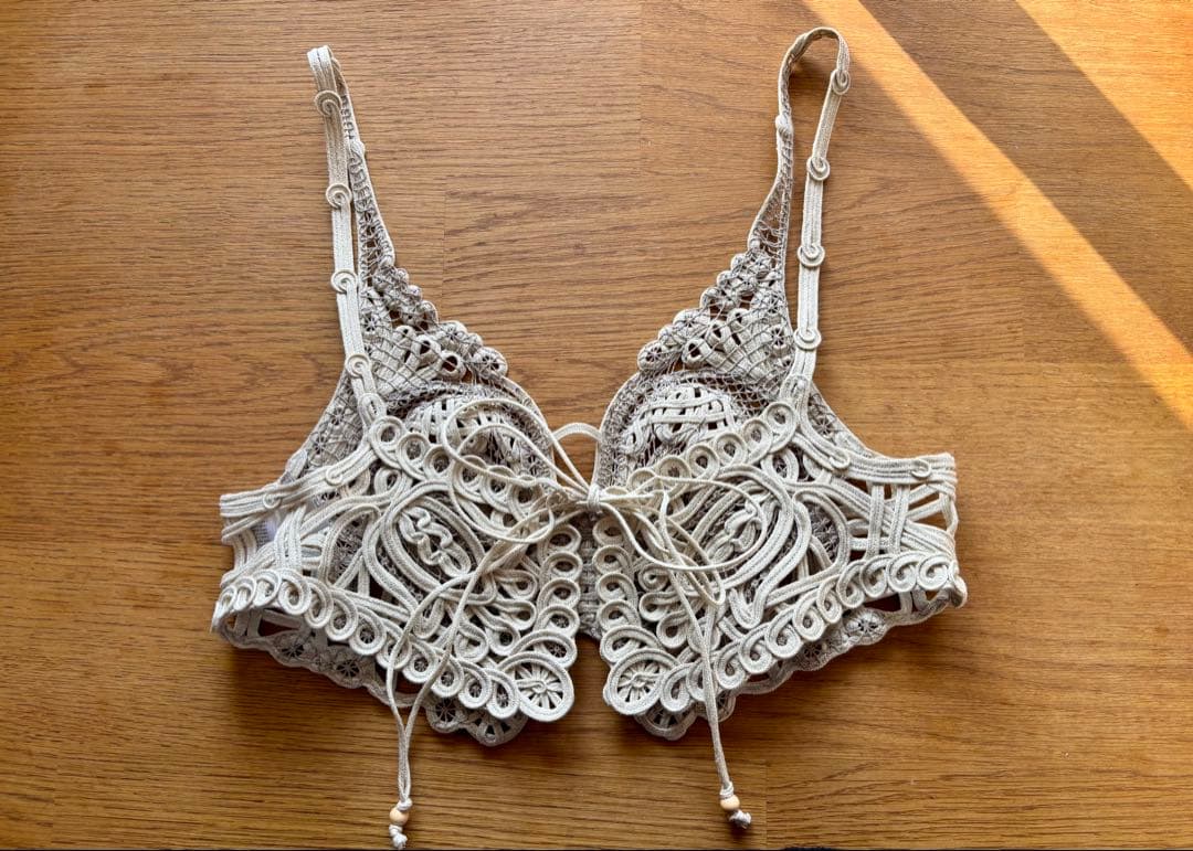 mame kurogouchi コード刺繍ベスト25SS