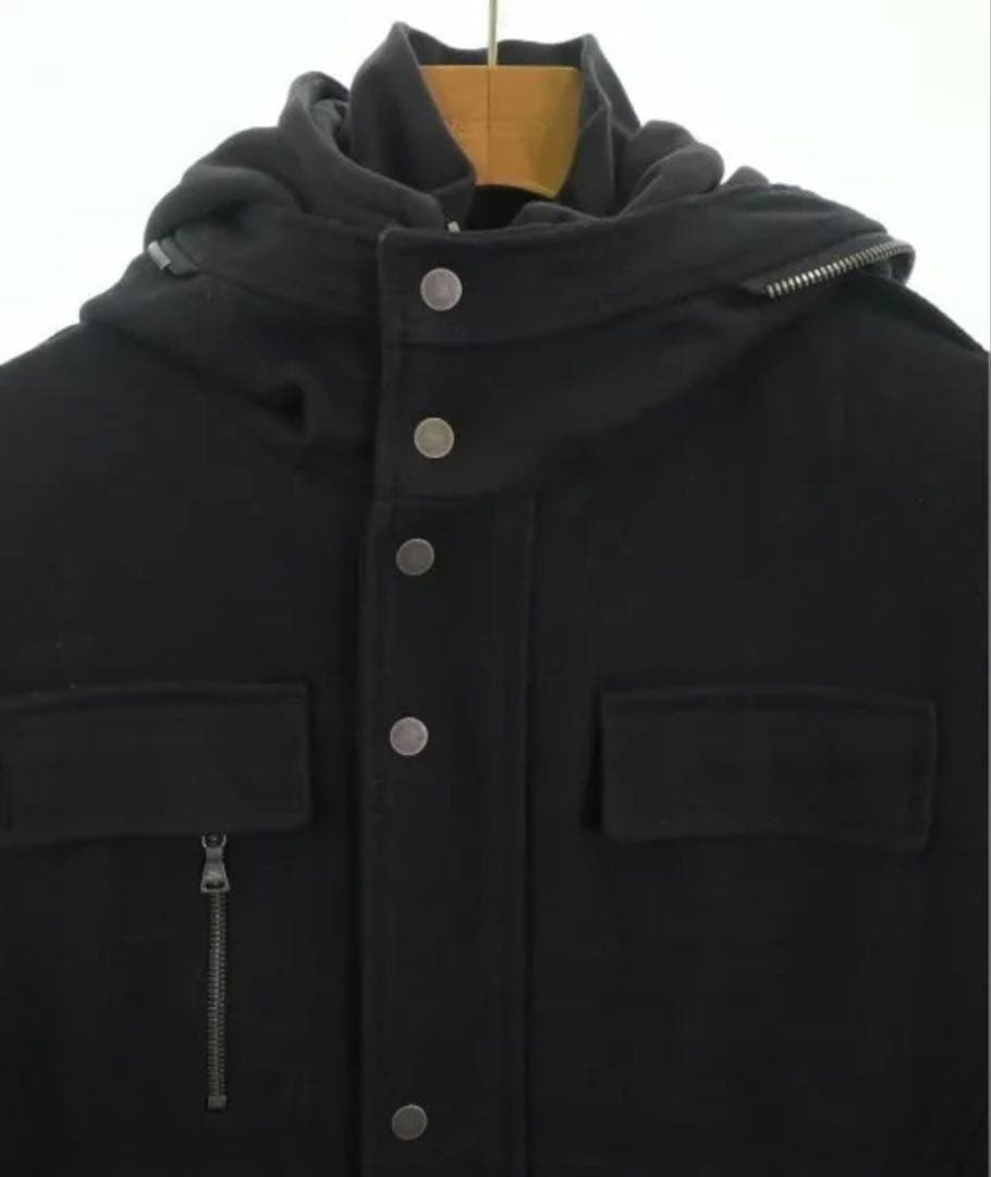 ニールバレット ウールZIP ミリタリー モッズコート リチウムオム エトセンス