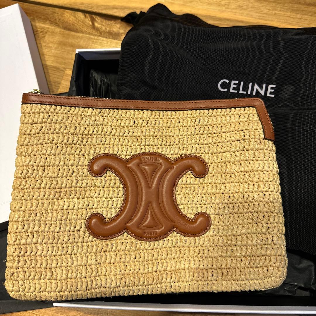CELINE クラッチバッグ　トリンオフ