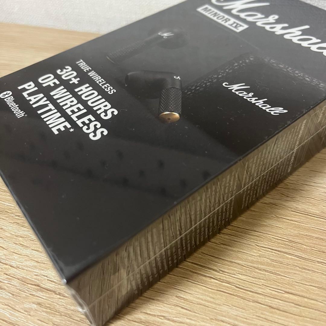 [値下げ中] 未開封Marshall Minor IV ワイヤレスイヤホン