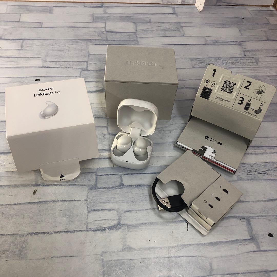 k1195 SONY LinkBuds Fit 白 ワイヤレスイヤホン