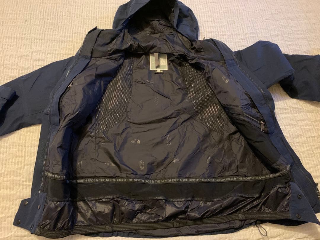 Ｌ　ノースフェイス　ゴアテックス スノーボード　ジャケット　スキー　ネイビー