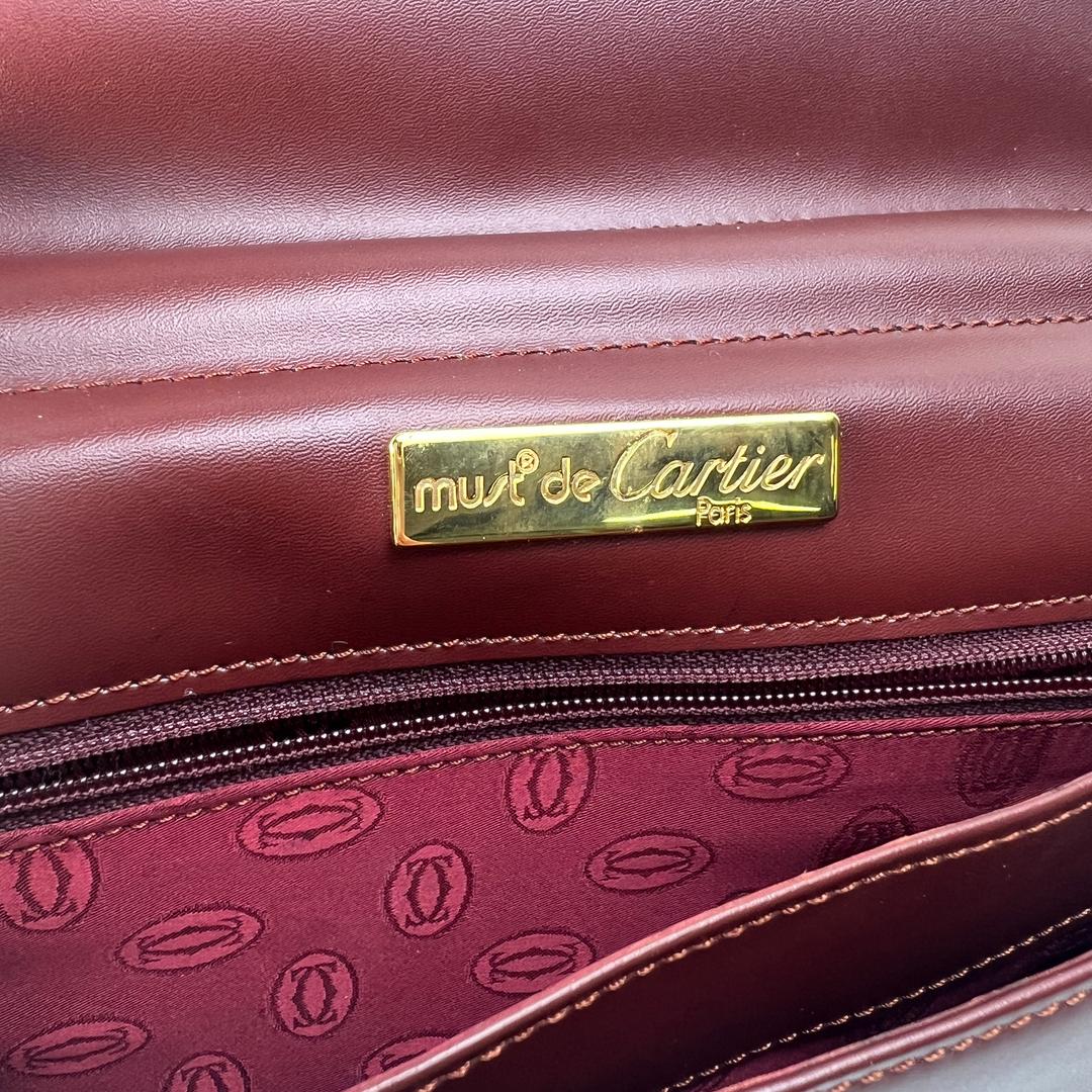 Cartier カルティエ マスト クラッチバッグ A-10847