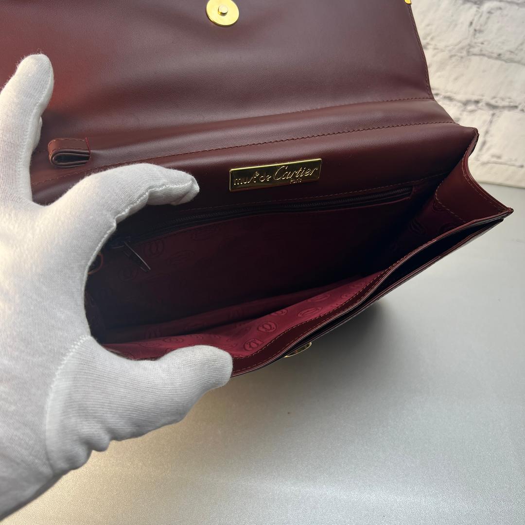 Cartier カルティエ マスト クラッチバッグ A-10847