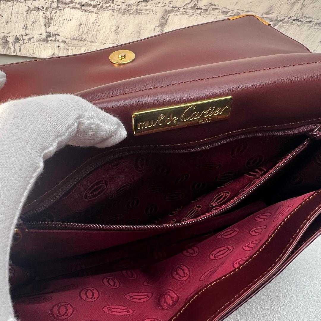 Cartier カルティエ マスト クラッチバッグ A-10847