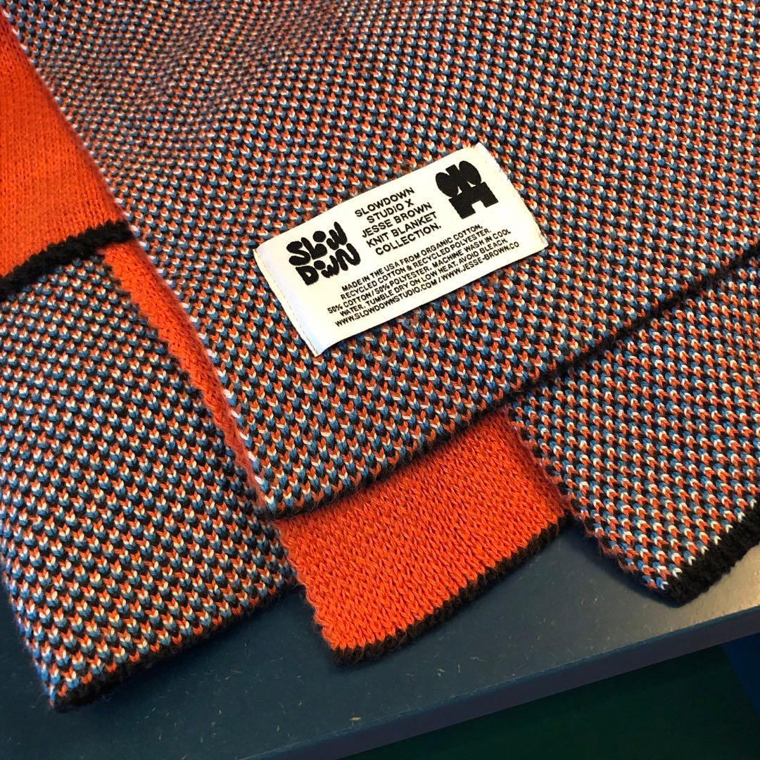 Slowdown Studio ブランケットArvo Knit Blanket