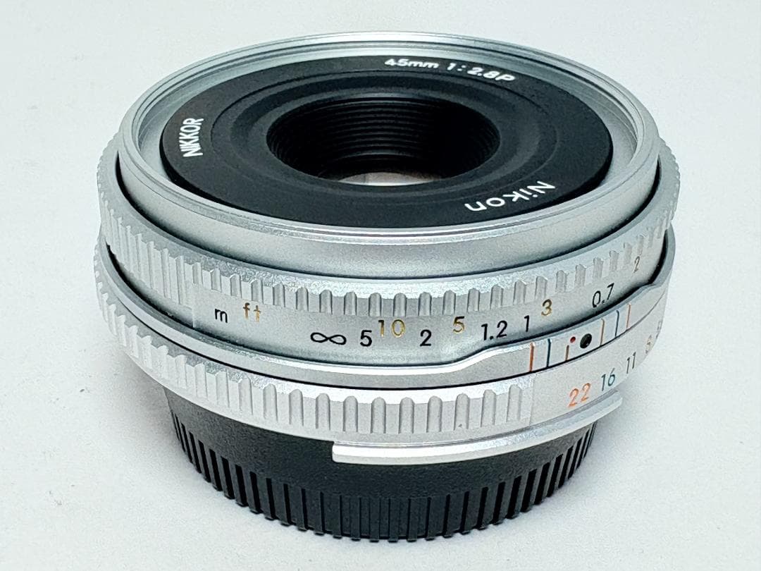 ニコン Ai-S NIKKOR 45mm F2.8 P シルバー