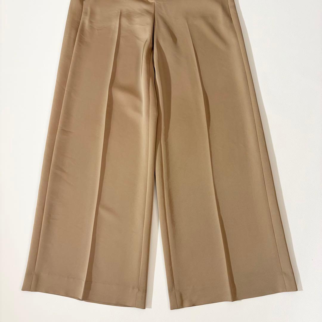 セオリーリュクス 25AW WESLY PANT 洗える ワイドフレア XS