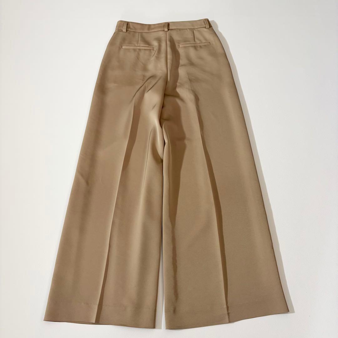 セオリーリュクス 25AW WESLY PANT 洗える ワイドフレア XS