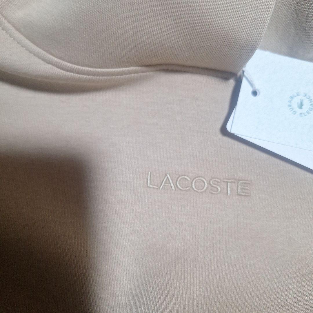 本日限定★LACOSTEフーディスウェットワンピース★L　24200円新品