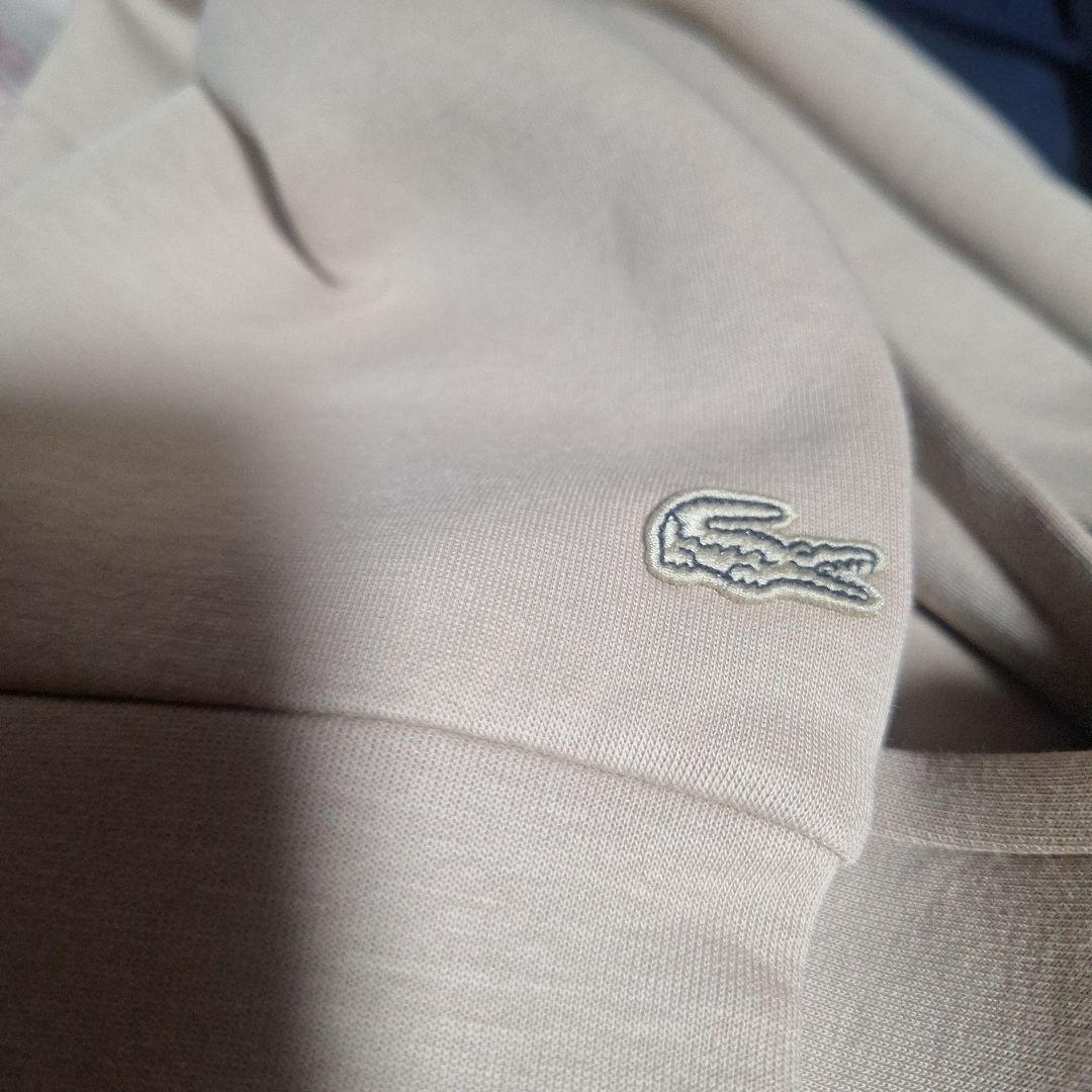 本日限定★LACOSTEフーディスウェットワンピース★L　24200円新品