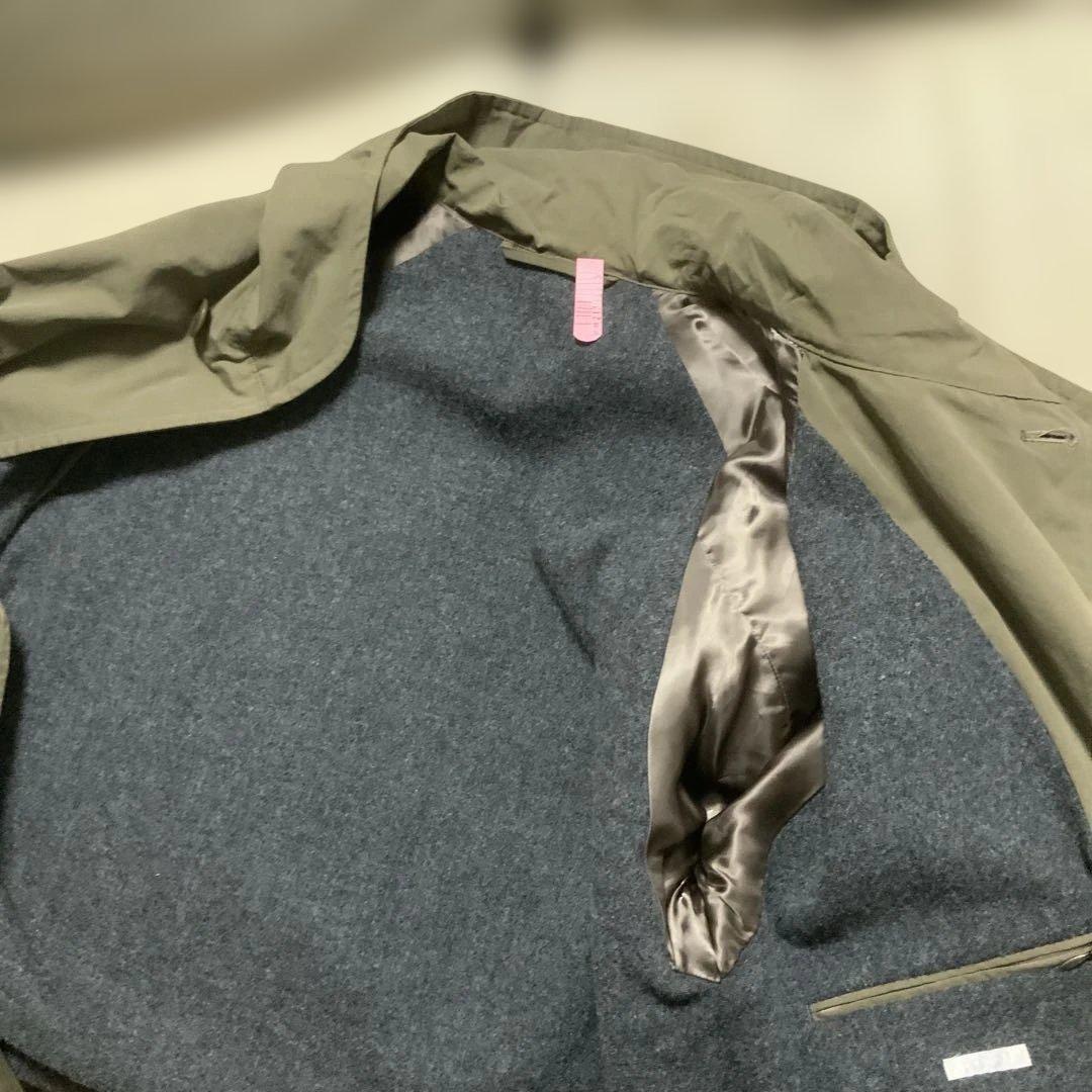 COMOLI フーデッドコート　サイズ2 クリーニング済