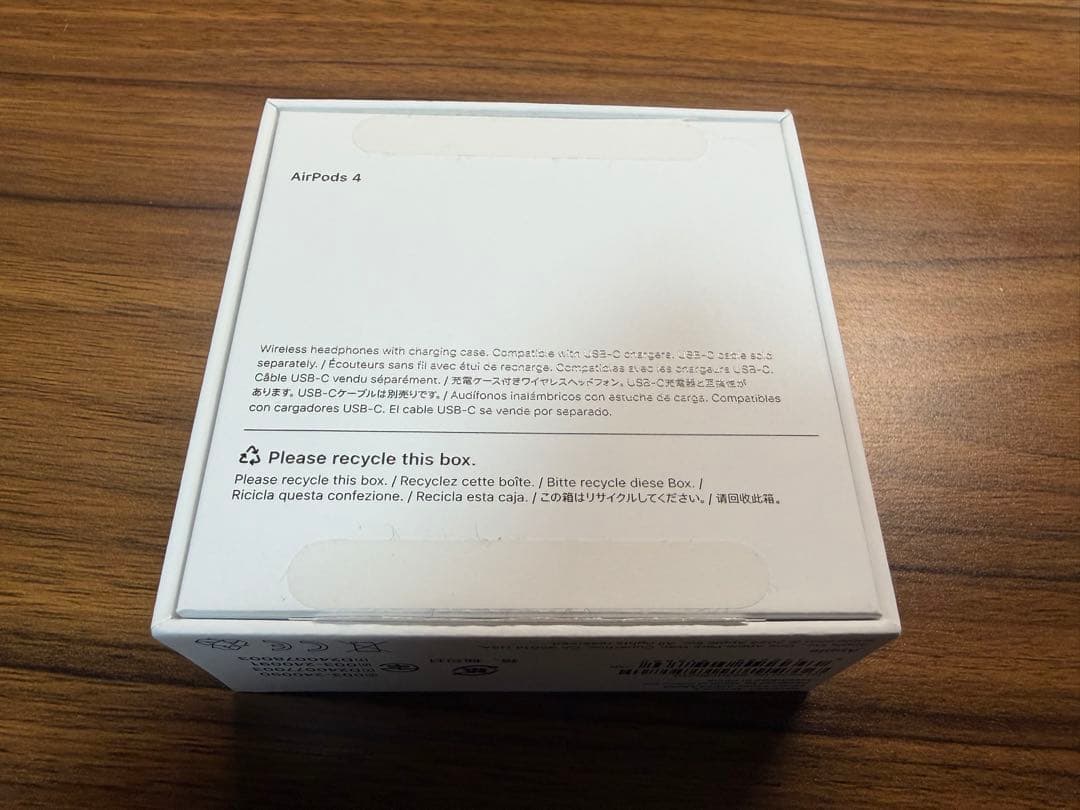 AirPods 4 本体 ノイズキャンセリングなし