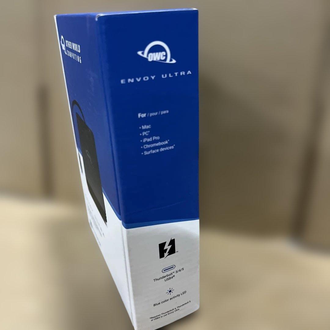 OWC Envoy Ultra Thunderbolt 5 外付けSSD 4T
