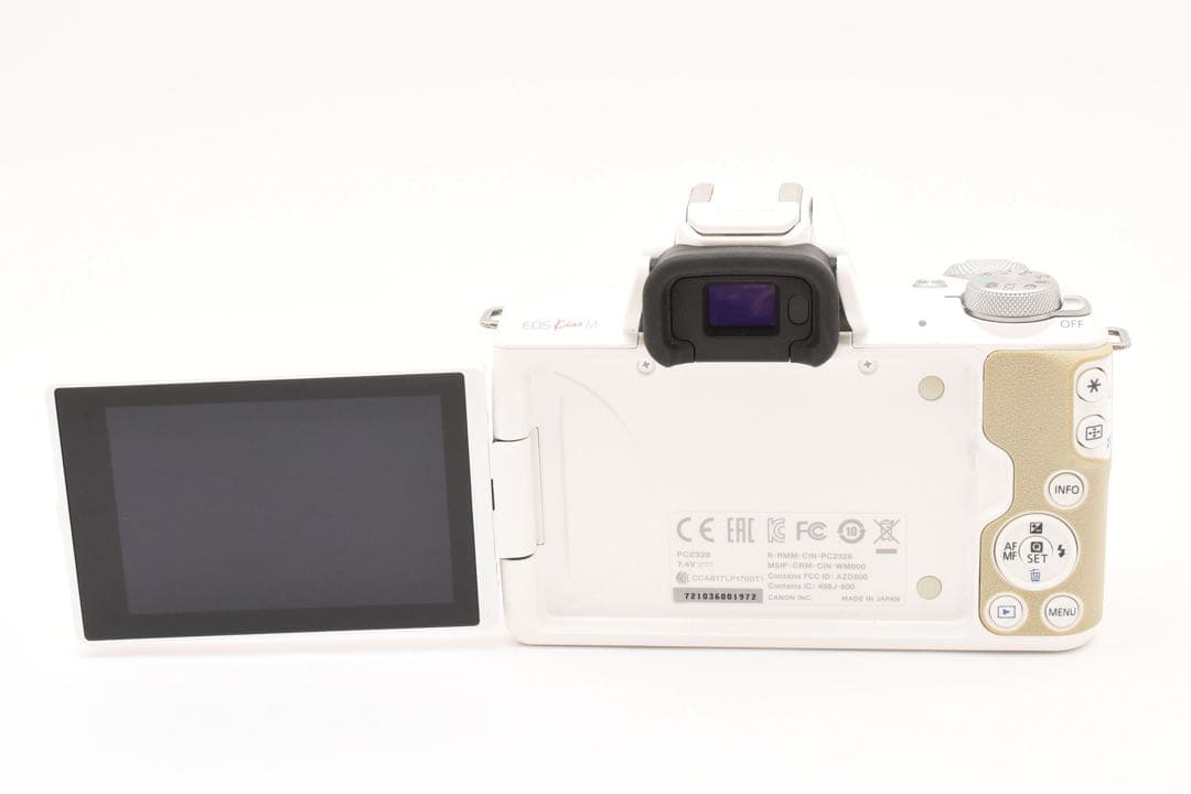 Canon EOS Kiss M ミラーレスカメラ Wi-Fi搭載