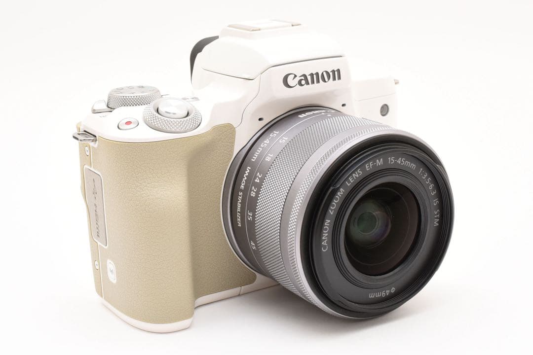 Canon EOS Kiss M ミラーレスカメラ Wi-Fi搭載