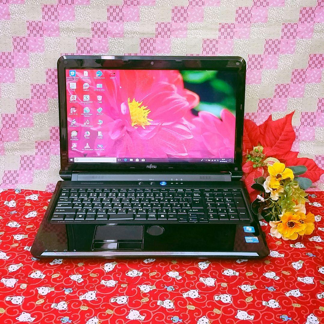 極上品！Corei5！ZOOM！富士通！新型Win11搭載！動画編集
画編集