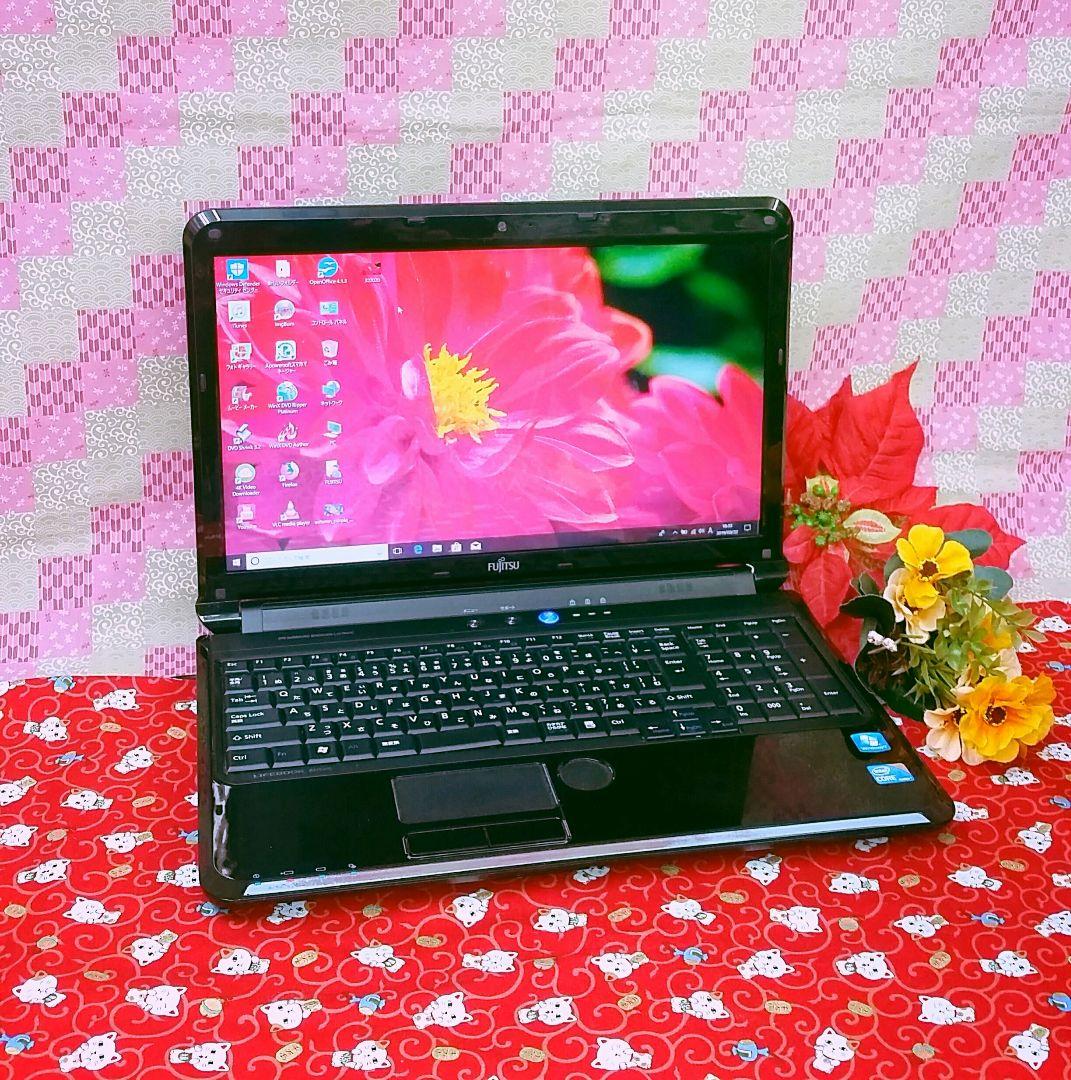 極上品！Corei5！ZOOM！富士通！新型Win11搭載！動画編集
画編集