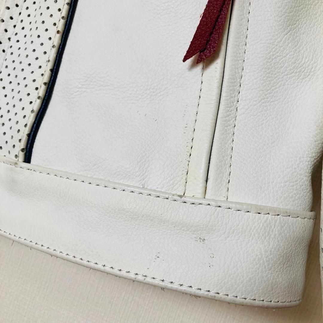 KADOYA カドヤ パンチングレザー ライダース ジャケット