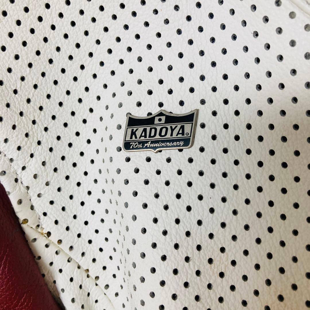 KADOYA カドヤ パンチングレザー ライダース ジャケット