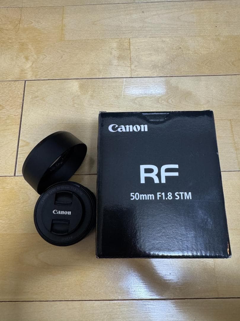 美品 Canon RF 50mm F1.8 STM レンズ